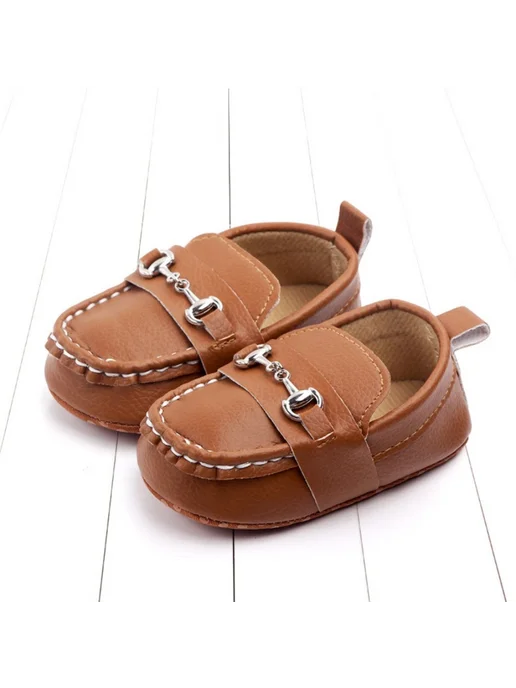 Kidsun Пинетки для новорожденных, коричневый