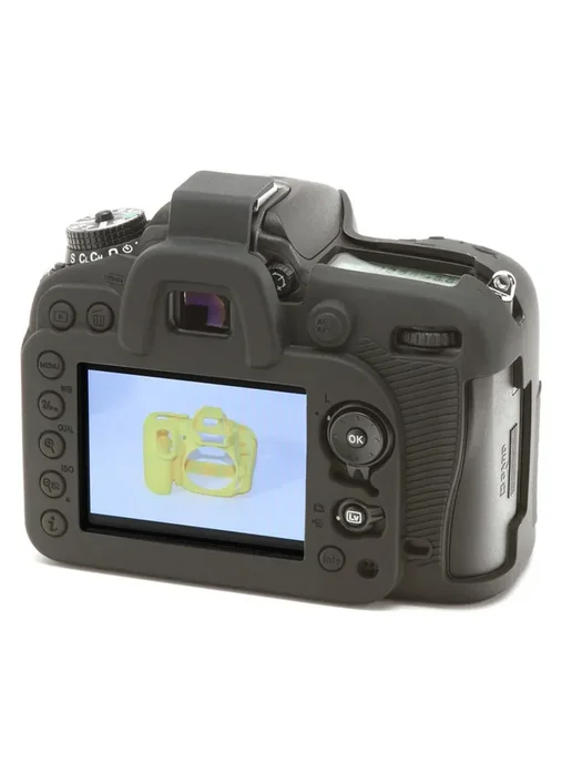Силиконовый чехол для Nikon D71007200 yellow, желтый, фото 5