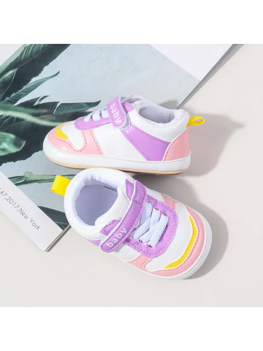 Kidsun Пинетки для новорожденных, розовый, фото 3