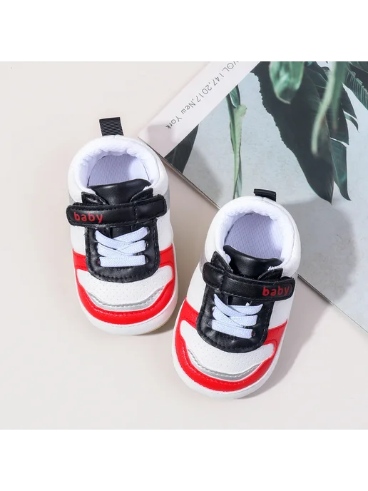 Kidsun Пинетки для новорожденных, красный, фото 3