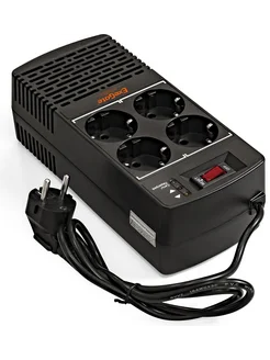 Стабилизатор ExeGate Power AD5000-500 500VA 300W, диапазон