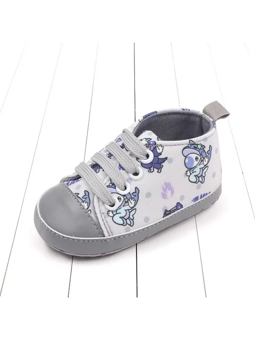 Kidsun Пинетки для новорожденных, серый, фото 5