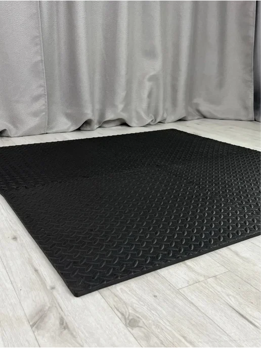 Спортивное напольное покрытие, 4 шт, 60*60 см*12mm, 60x60 см, 4 шт, фото 8