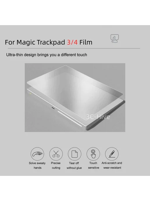Нет бренда Защитная пленка Magic Mouse 1pcs front film, 2 шт, фото 4