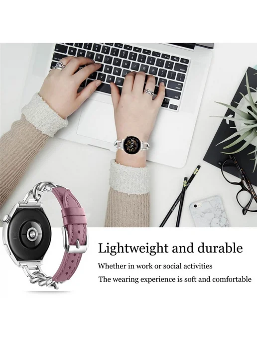 MyPads Ремешок из натуральной кожи для Samsung Gear S3 Frontier, черный, фото 5