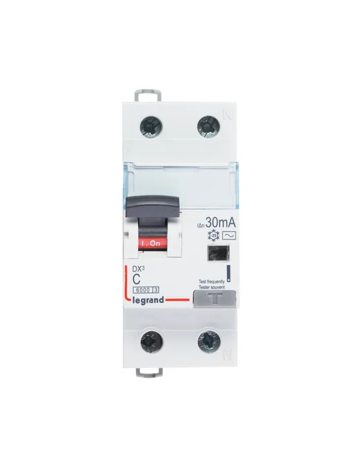 Legrand Дифавтомат DX3 1P+N C25 30мА AC 6кА, серый, фото 3
