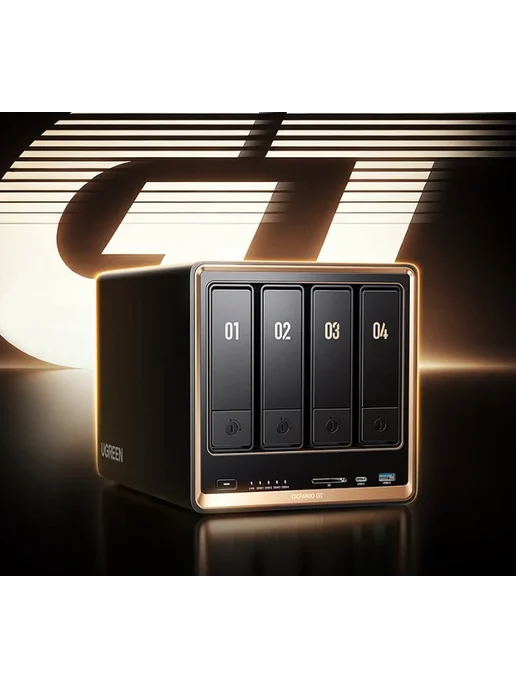 Нет бренда DXP4800 GT 8ГБ 4-баевое сетевое хранилище 8GB, 16 г, 16 ГБ, фото 2