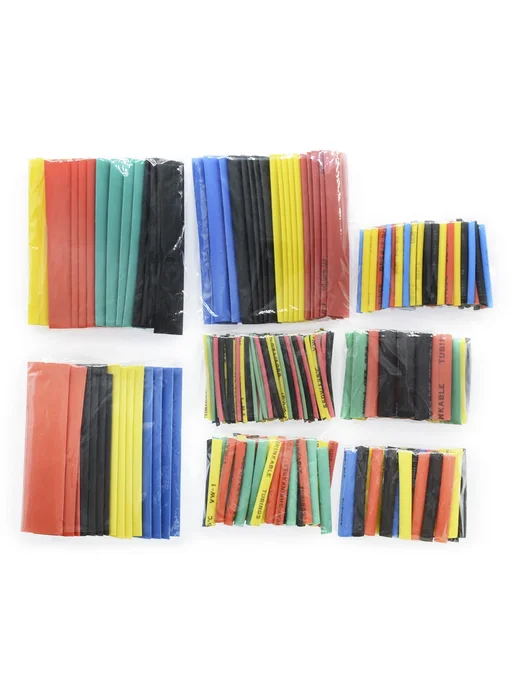 Diymore Термоусадочные трубки 164 шт. Цвет 164pcs no case, 164 шт, 328 шт