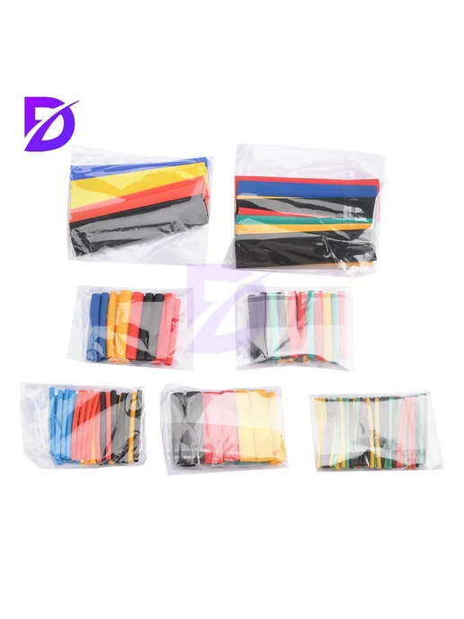 Diymore Термоусадочные трубки 164 шт. Цвет 164pcs no case, 164 шт, 328 шт, фото 3
