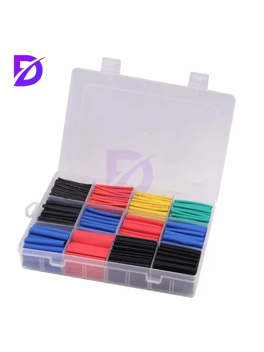 Diymore Термоусадочные трубки 164 шт. Цвет 164pcs no case, 164 шт, фото 6