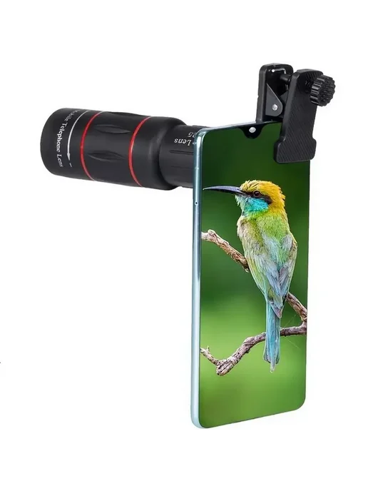 Телеобъектив 32x для мобильного телефона, Телеобъектив HD 18x для, фото 4