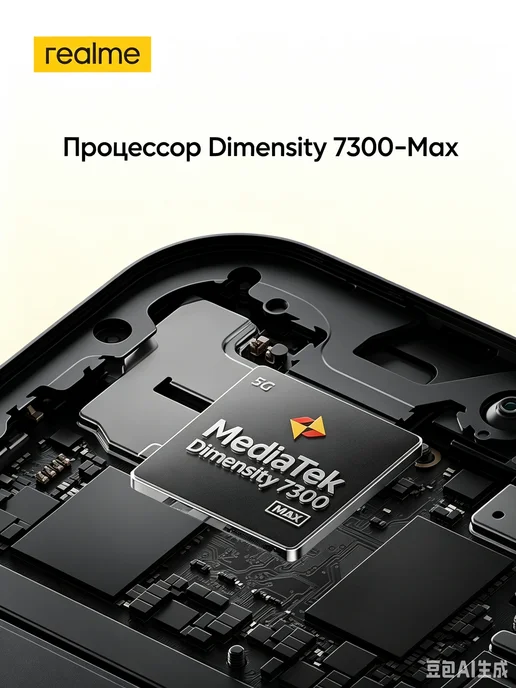 Смартфон realme 16 Pro 12/12 ГБ, серый, фото 3
