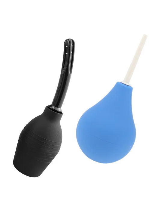 Медицинская клизма 2шт набор силиконовая груша для очищения, 2 шт, фото 8