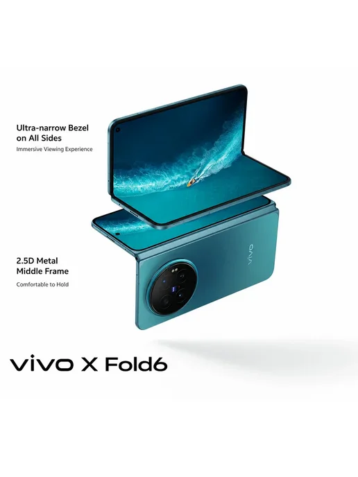 Смартфон vivo X Fold6 16/512 ГБ, черный, фото 5
