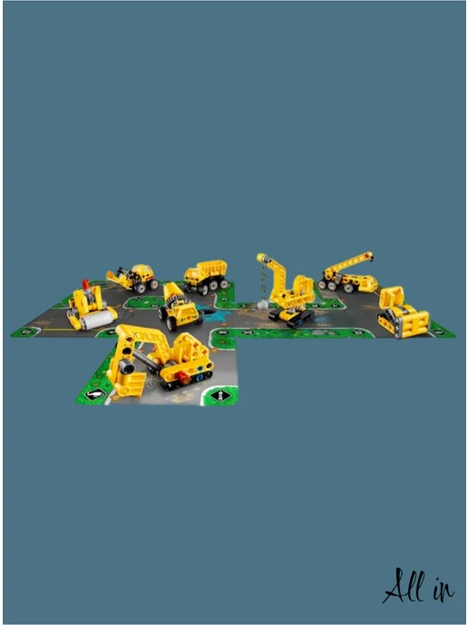 LEGO Полный набор 42233 без повтора, синий, фото 6