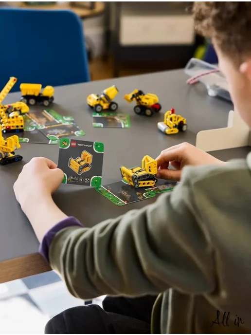LEGO Полный набор 42233 без повтора, синий, фото 7