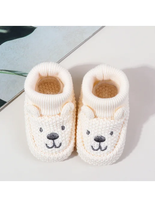 Kidsun Пинетки для новорожденных, оранжевый, фото 2
