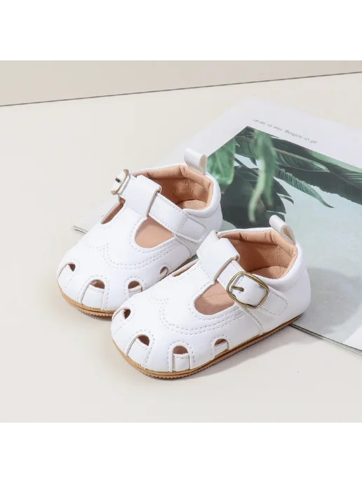 Kidsun Пинетки для новорожденных, белый, фото 2