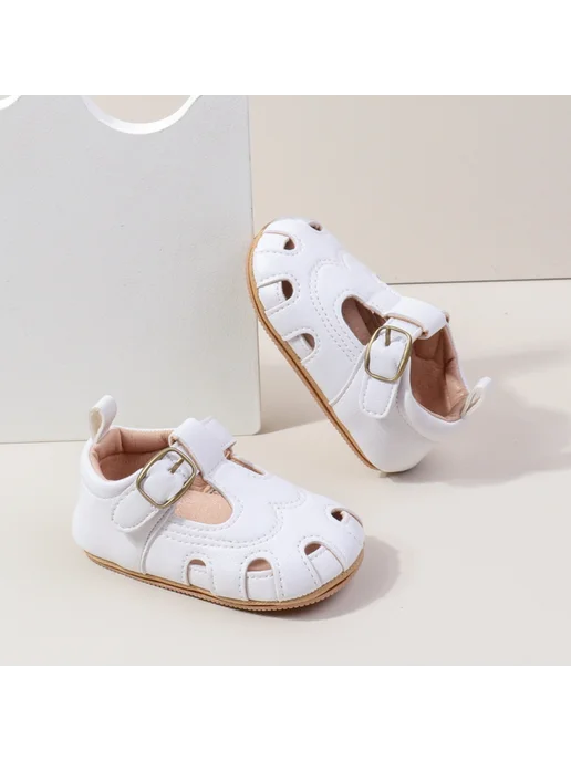 Kidsun Пинетки для новорожденных, белый, фото 3