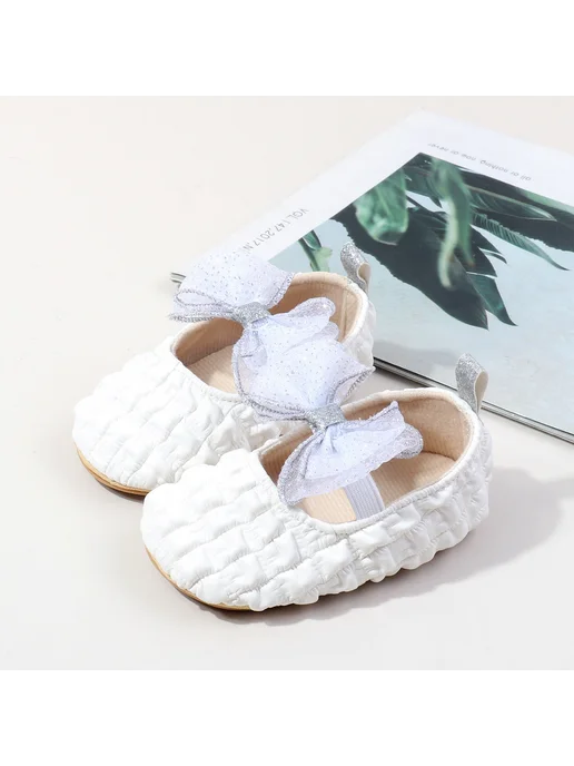 Kidsun Пинетки для девочки, белый