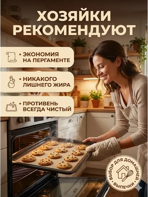 Уютро Коврик тефлоновый для выпечки 33×40 см для противня, 33x40 см, фото 5