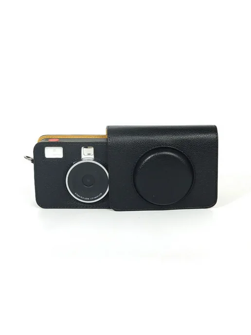 KODAK Чехол для Mini Shot 2 Retro C210R из искусственной кож, коричневый, фото 4
