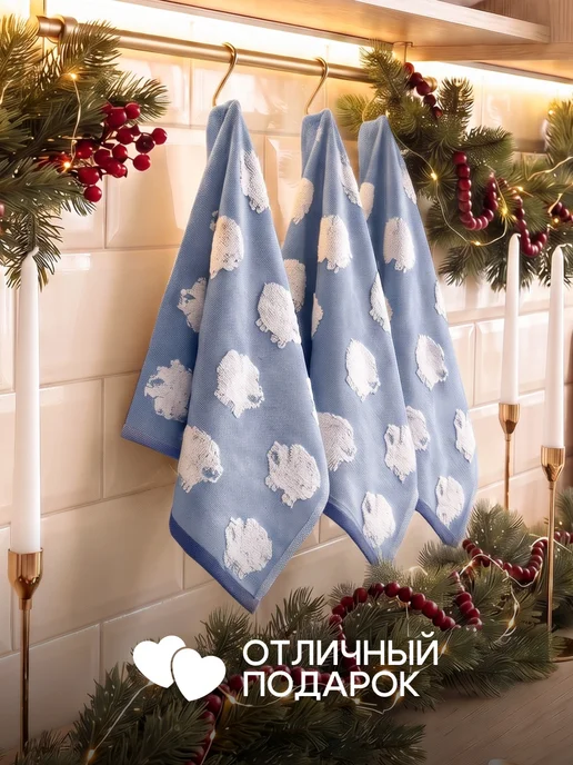 Василиса Полотенце махровое 33Х60 см набор 4 шт, 33x60 см, 3 шт, фото 7