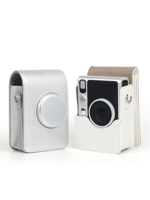 Нет бренда Кожаная сумка для Fujifilm Instax Mini EVO mini EVO Brown, коричневый, фото 2