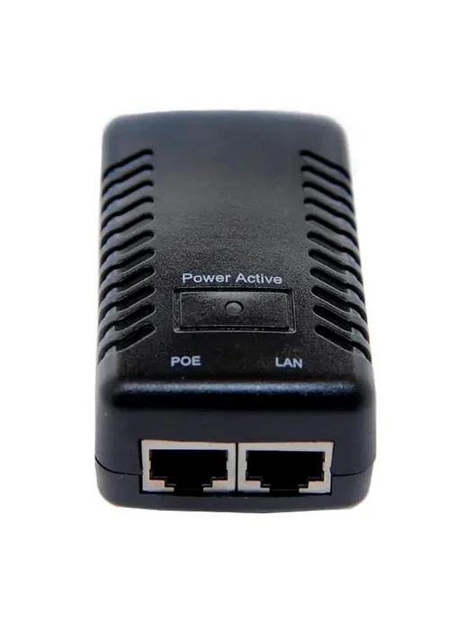 ATOM network PoE инжектор AN-48V0.5А, черный, фото 3