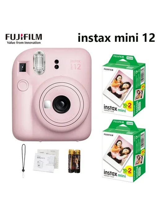 FUJIFILM Instax Mini 12 в 5 цветах Зеленый, Mint Green, розовый