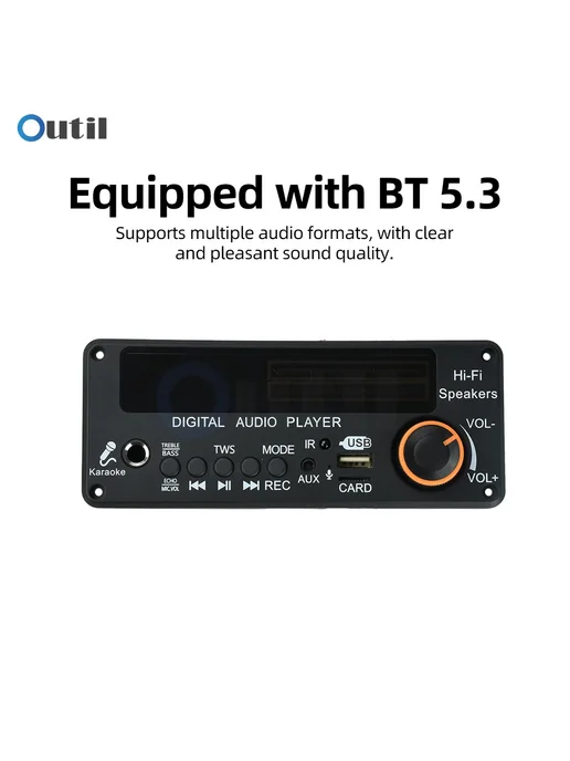 Aideepen Bluetooth MP3-плеер 5.3 B, вариант, фото 7