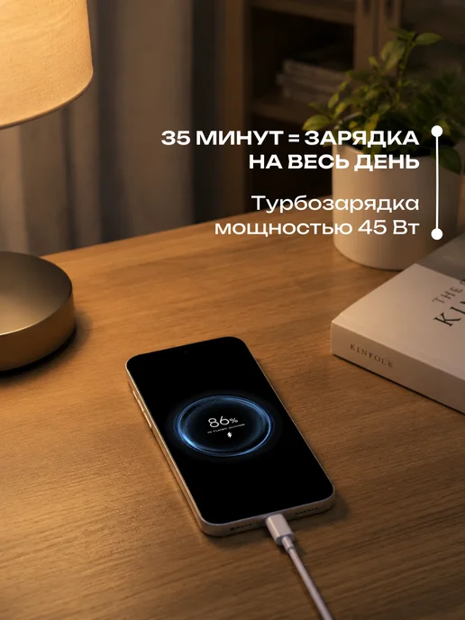Смартфон Xiaomi Redmi 17 4/264 ГБ, синий, фото 4
