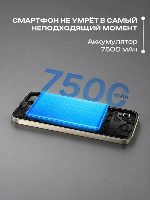 Смартфон Xiaomi Redmi 17 4/264 ГБ, синий, фото 6