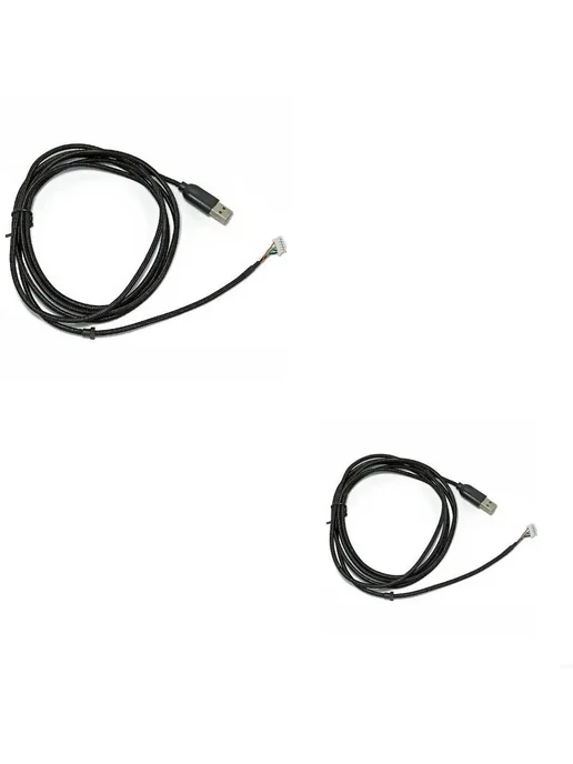Нет бренда Кабель для мыши G600 черный, черный