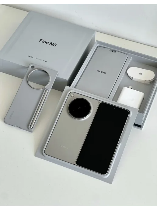 Смартфон OPPO Find N6 12/256 ГБ, черный, фото 2