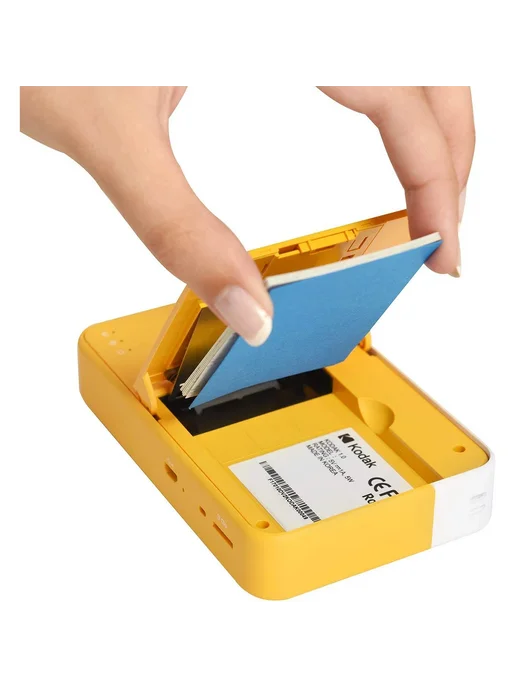 KODAK Фотобумага Zink 2x3", 80 листов, желтый, 2x3, фото 3