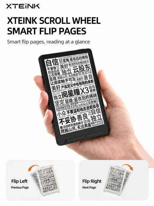 XTEINK X3 E-Ink Электронная книга 16 ГБ balck, 16 ГБ, фото 4