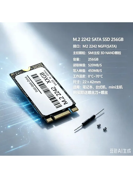 Нет бренда SSD SMI 256 ГБ для ноутбуков, 256 ГБ, фото 2