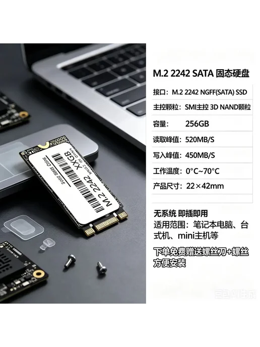 Нет бренда SSD SMI 256 ГБ для ноутбуков, 256 ГБ, фото 4