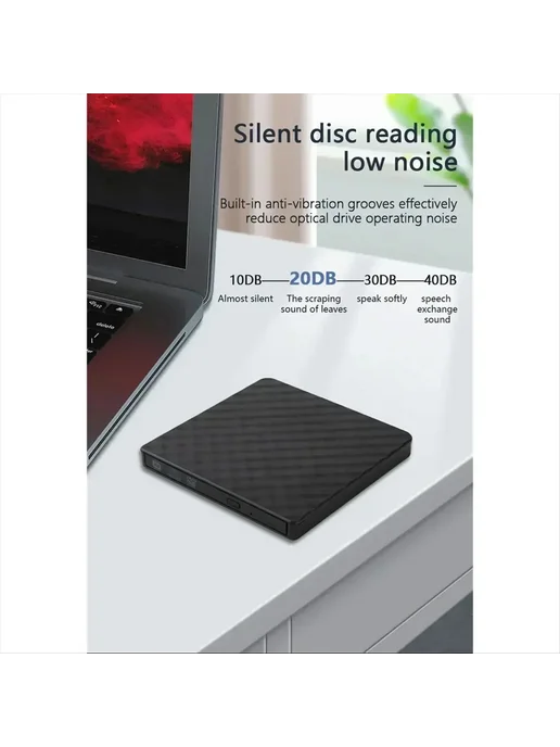 Нет бренда Внешний USB 3.0 DVD-RW привод A03R, вариант