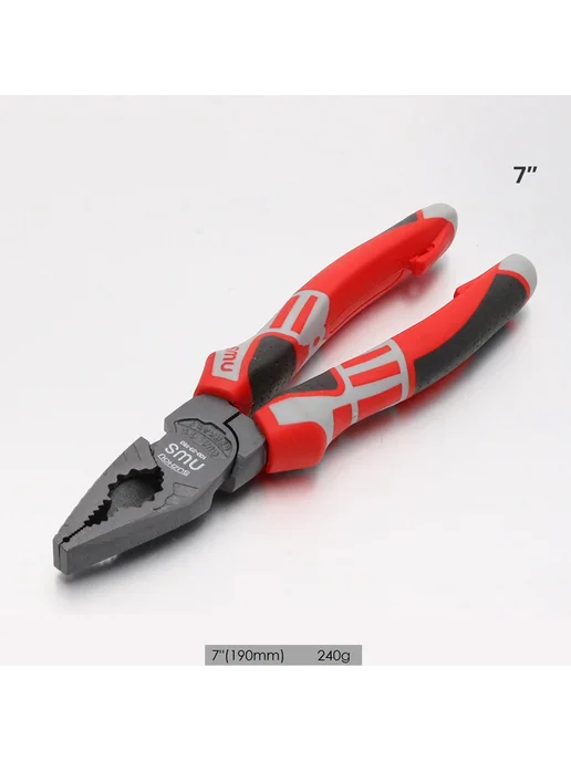 Нет бренда Плоскогубцы 7" Smu, цвет A2, 7 Smu цвет A2