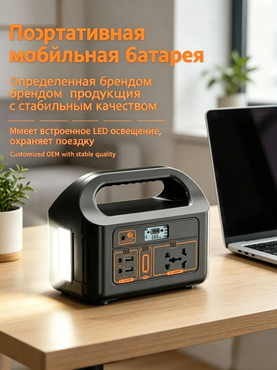 Портативная автономная электростанция аккумуляторная — фото 3