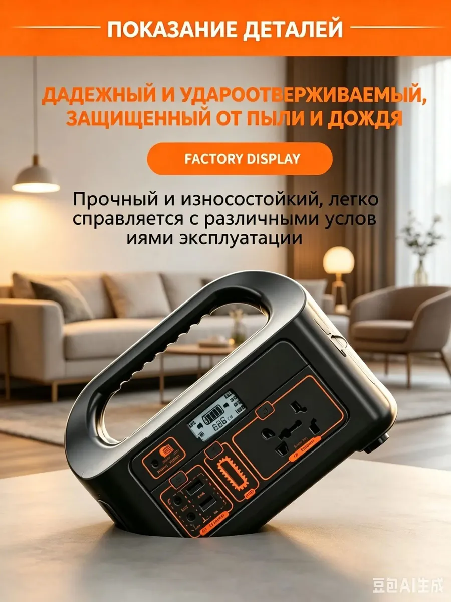Портативная автономная электростанция аккумуляторная — фото 5