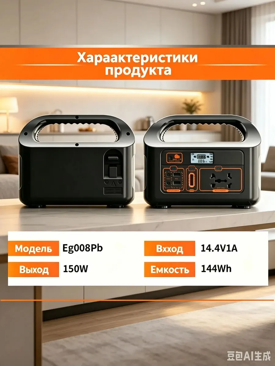 Портативная автономная электростанция аккумуляторная — фото 6