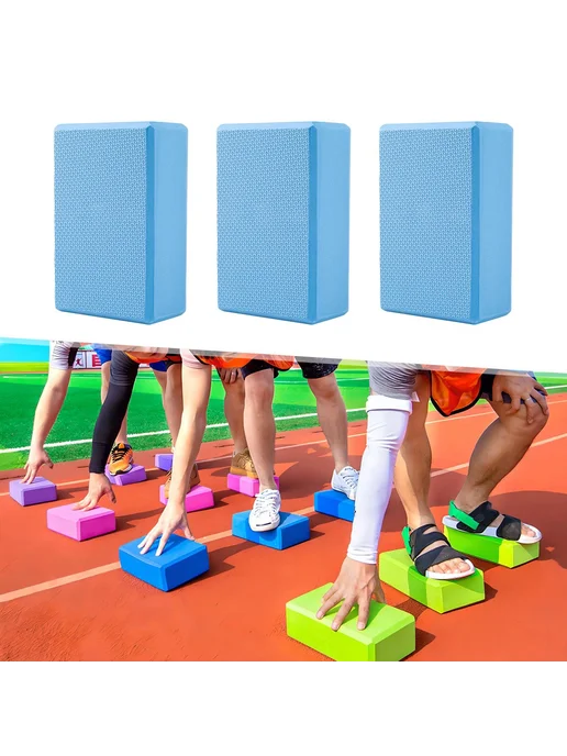 Детские нескользящие речные камни 3 шт для активных игр дома, 3 шт, фото 6