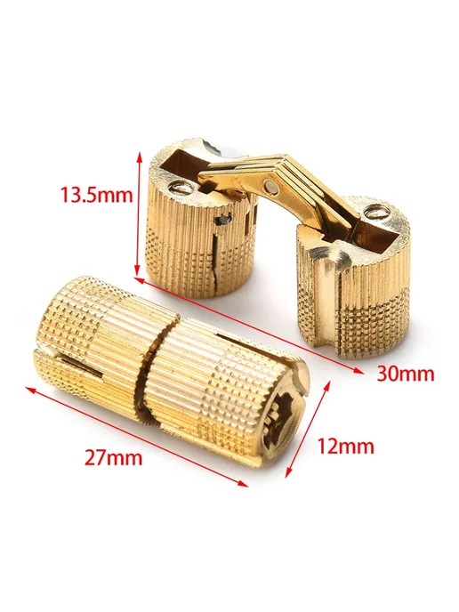 NAIERDI Латунные мебельные петли 12mm, Нет бренда 10mm, фото 4