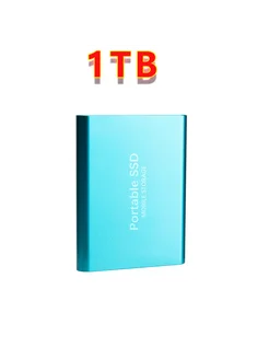Портативный SSD 1 ТБ, черный