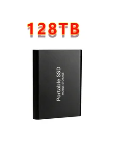 Портативный SSD Samsung 256 ТБ USB 3.1 Type-C Черный, Bk-128