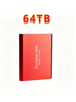 Нет бренда Портативный SSD 256TB, черный