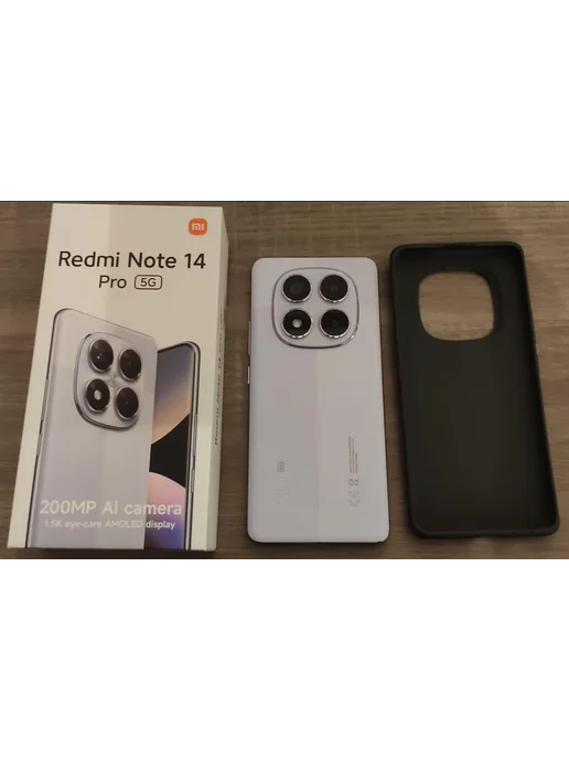 Смартфон Xiaomi Redmi Note 14 Pro 12/512 ГБ, зеленый, фото 5